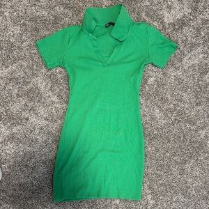 Zara Green Mini Dress